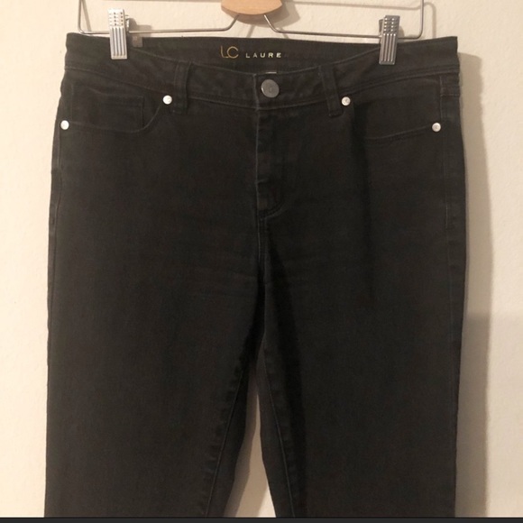 LC Lauren Conrad black skinny jeans - Picture 3 of 4